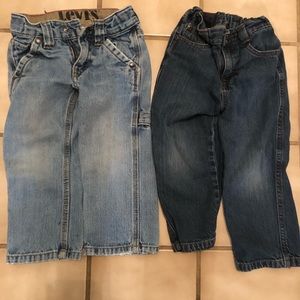 3t boys jeans 2 pair